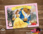 Beauty and the Beast Poster Backdrop
