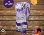 Masquerade Party Ticket Invitation, Sweet 16, Quinceañera, Choose Color