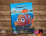 Finding Nemo Thank You Card, Dory Thanks Note