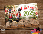 Funny Christmas Card, Nutcracker Family Holiday Card