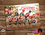 Funny Christmas Card, Nutcracker Family Holiday Card