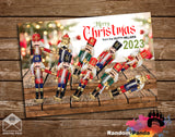 Funny Christmas Card, Nutcracker Family Holiday Card