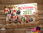 Funny Christmas Card, Nutcracker Family Holiday Card
