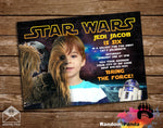 Funny Star Wars Chewbacca Party Invitation