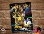 Star Wars Chewbacca Thank You Card