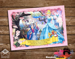 Cinderella Fairy Godmother Party Invitation