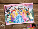 Disney Princess Party Poster Backdrop