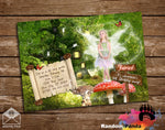 Fun Fairy Garden Treehouse Party Invitation