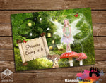 Fun Fairy Garden Poster, Pixie Party Backdrop