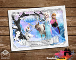 Frozen Princess Elsa Party Invitation