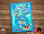 Goofy Pool Party Invitation