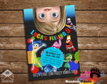 Disney Inside Out Party Invitation