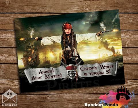 Funny Jack Sparrow Portrait, Pirates of the Caribbean Poster