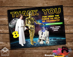 Star Wars Princess Leia CP3O Thank You Card
