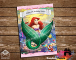 Little Mermaid Poster, Ariel Backdrop