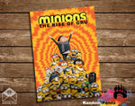 Minions Poster, Minions Gru Party Backdrop