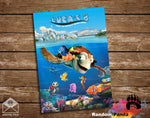 Finding Nemo Birthday Backdrop, Dory Poster