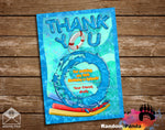 Swimming Pool Party Thank You Card