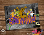 Scooby Doo and the Gang Party Invitation