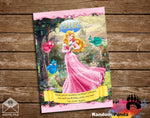 Sleeping Beauty Princess Aurora Thank You Card