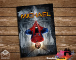 Funny Photoshop Portrait, Be Spiderman Web Poster