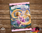 Tangled Rapunzel Party Poster Backdrop