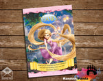 Tangled Princess Rapunzel Thank You Card