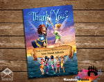 Tinkerbell and the Pirate Fairy Thank You Card