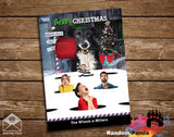 Funny Christmas Card, Whack a Family Holiday Card